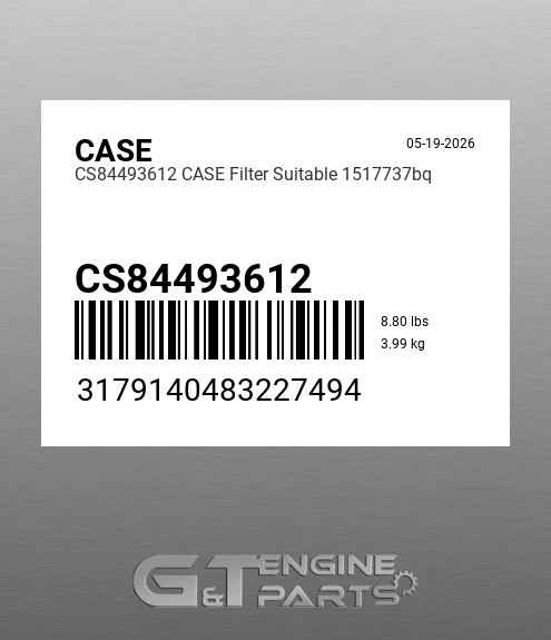 CS84493612 Filter Suitable 1517737bq