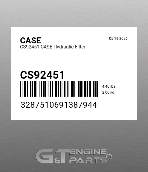 CS92451 Hydraulic Filter