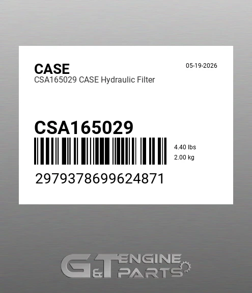 CSA165029 Hydraulic Filter