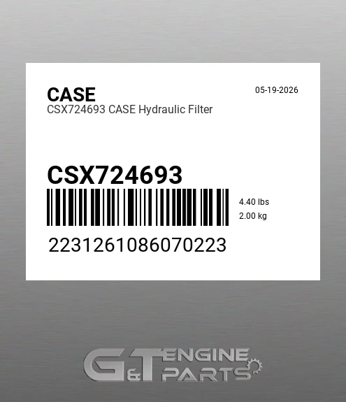 CSX724693 Hydraulic Filter