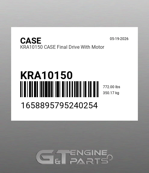 KRA10150 Final Drive With Motor